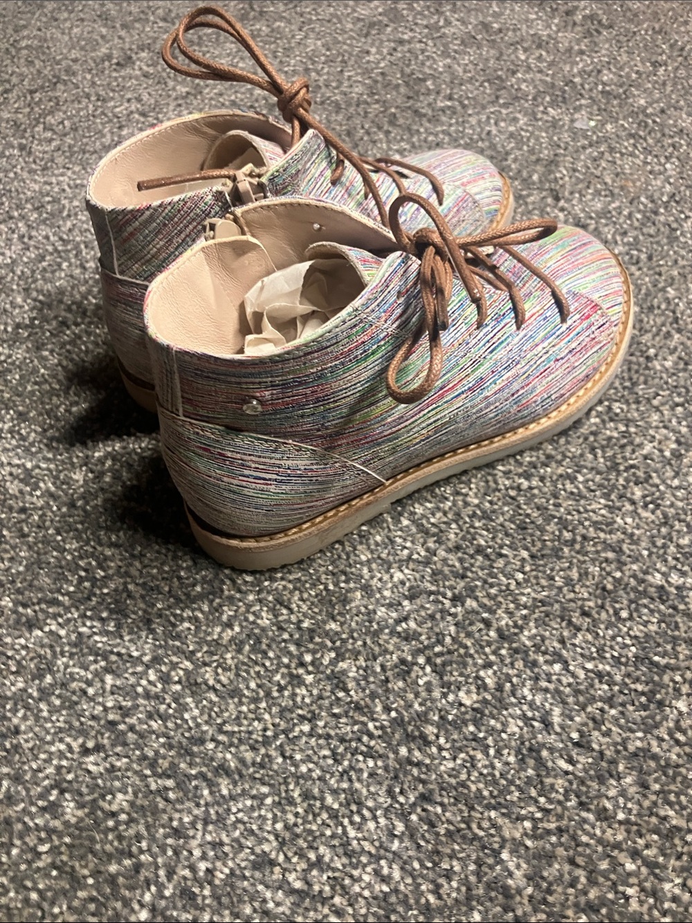 Children’s shoes hand crafted in Spain. Manuela de Juan